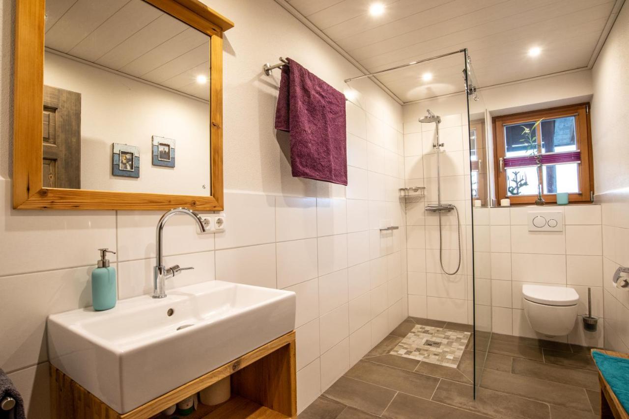 Appartamento Haus Heufelder Bad Heilbrunn Esterno foto