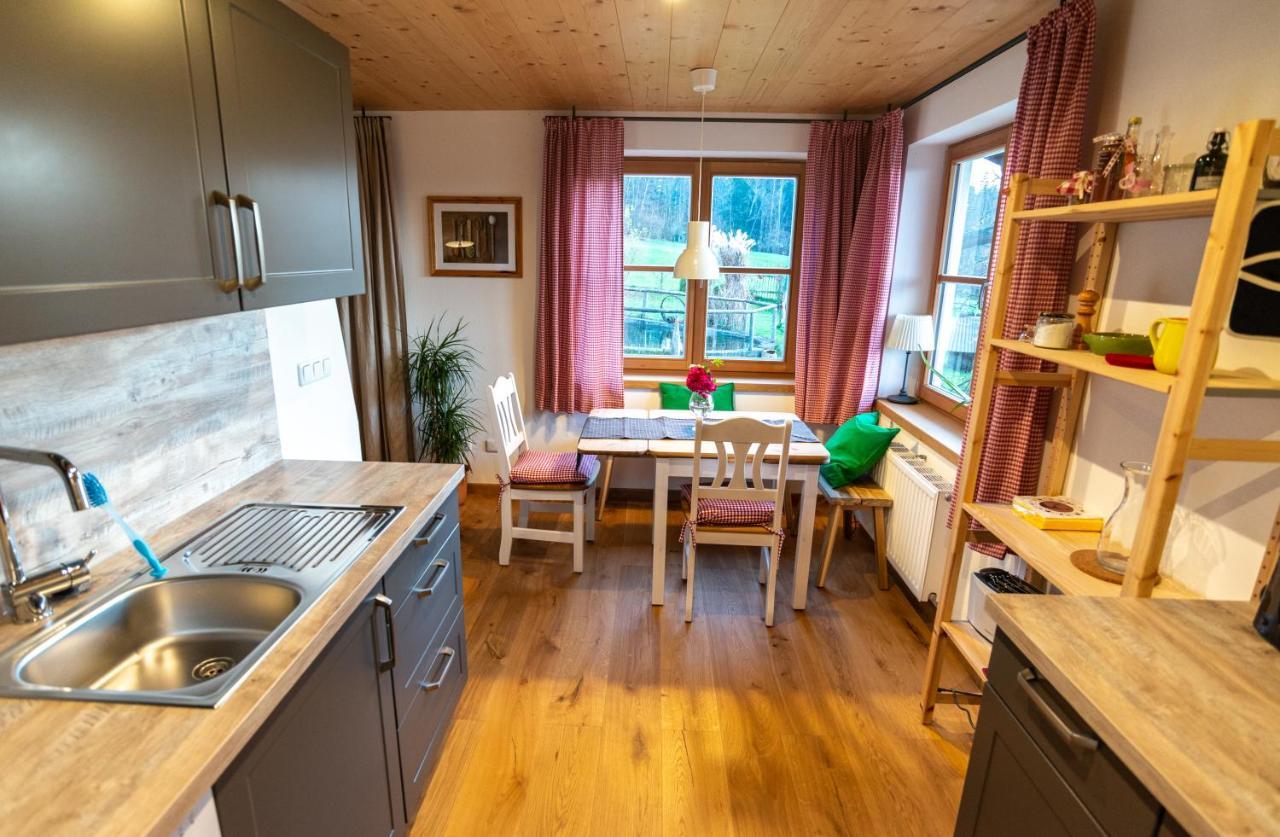 Appartamento Haus Heufelder Bad Heilbrunn Esterno foto