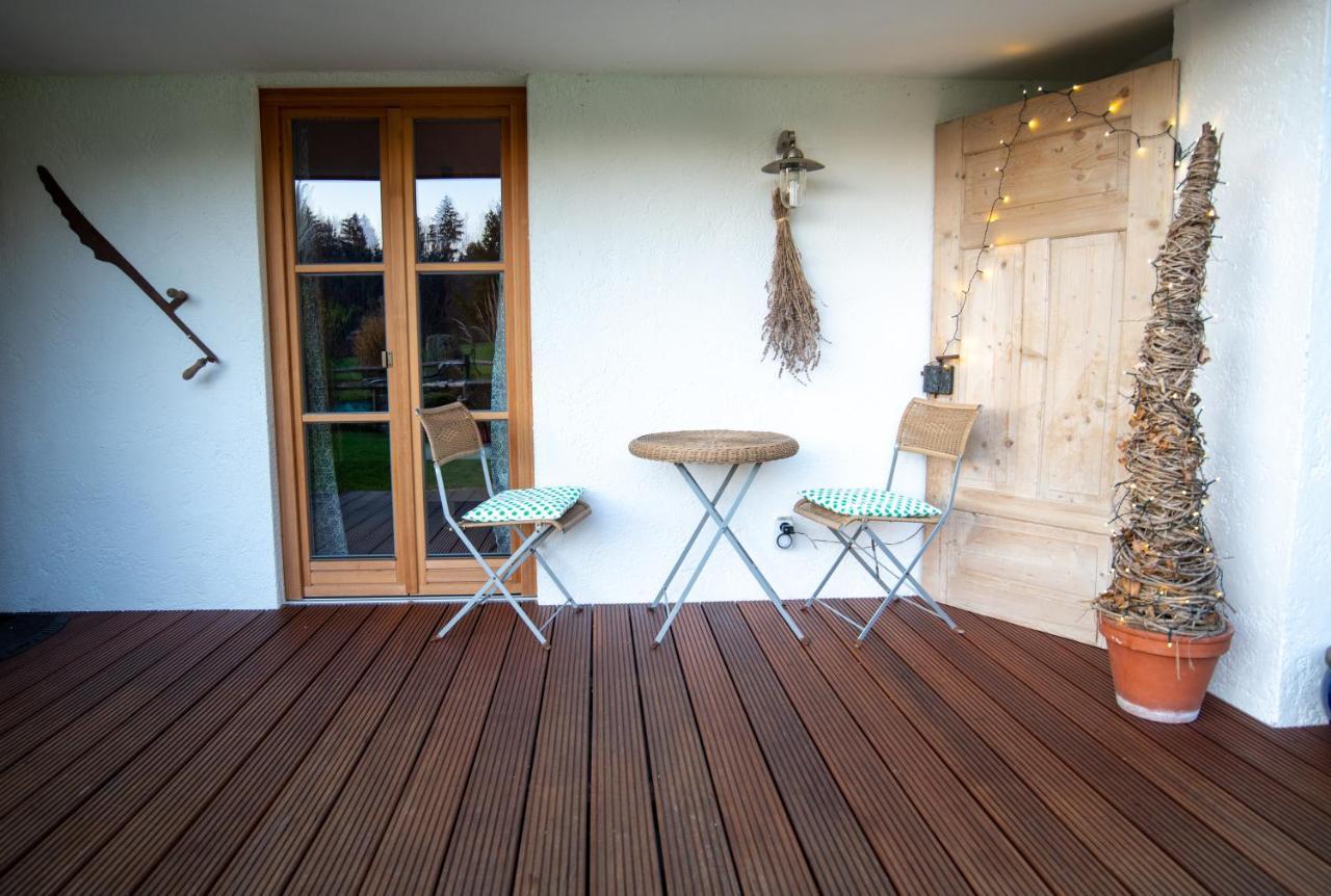Appartamento Haus Heufelder Bad Heilbrunn Esterno foto
